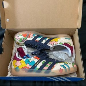 Adidas Gazelle, Size 11, Multicolor